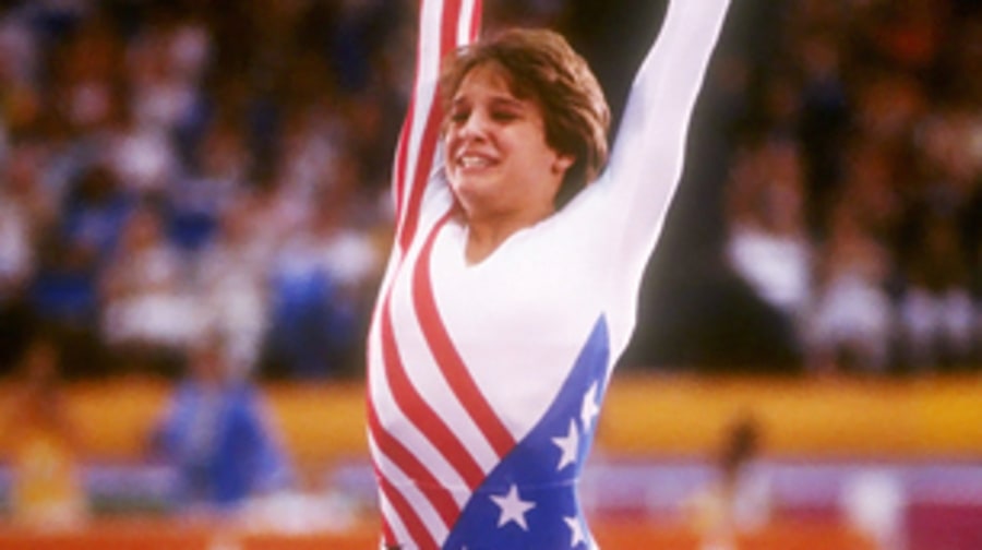 Mary Lou Retton Earns All Around Title Los Angeles 1984 The Top 10 