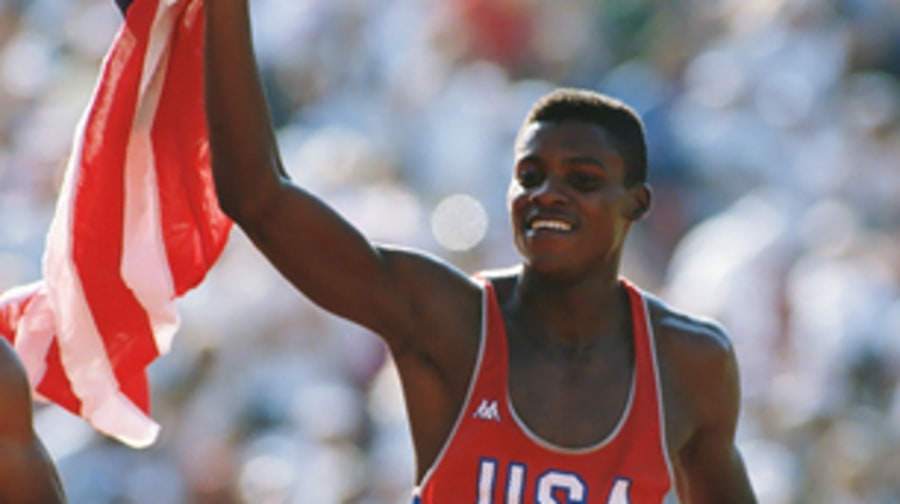 Carl Lewis Ties Jesse Owens' Olympic Record (Los Angeles 1984)