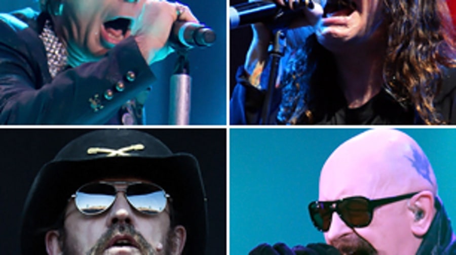 Black Sabbath, Iron Maiden, Judas Priest and Motorhead