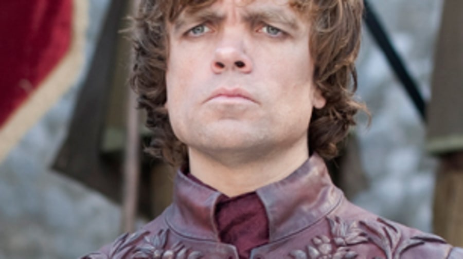 Tyrion Lannister looks in the mirror