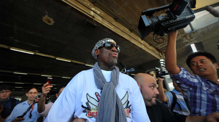 Dennis Rodman Visits North Korea