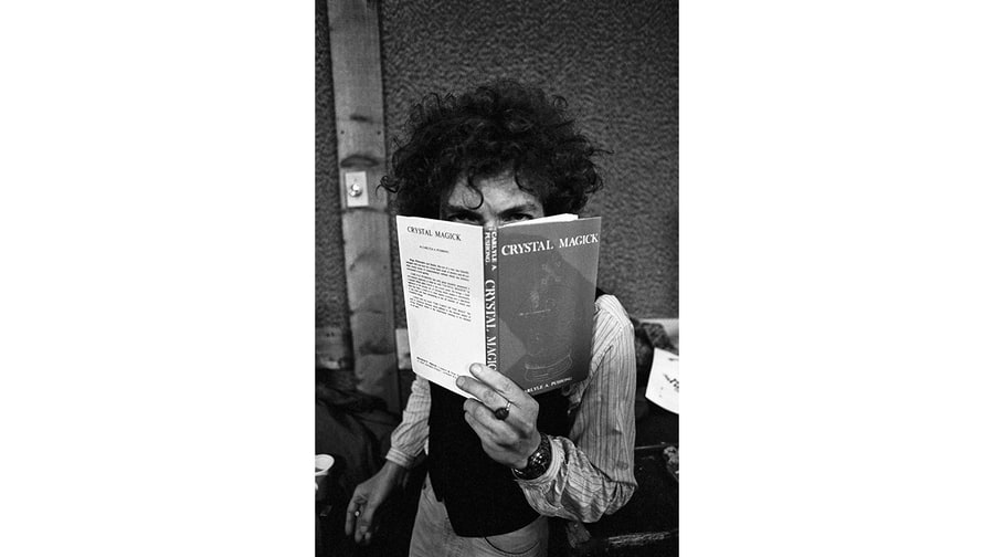 Reading 'Crystal Magick' at New York Rehearsal Relive Bob Dylan's