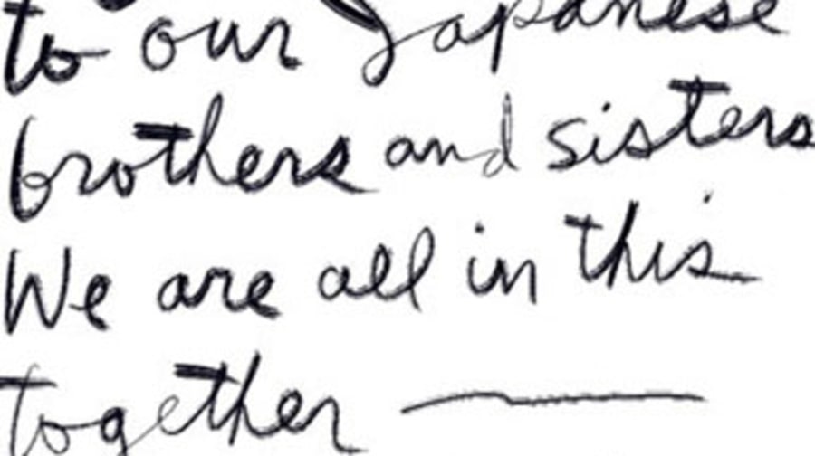 Rockers Rally for Japan: Handwritten Letters From Bono, Elton John and More