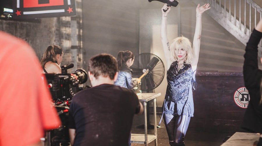 Behind Courtney Love & Fall Out Boy's Ultra-Violent 'Rat a tat' Video