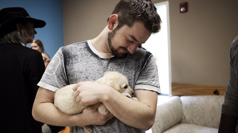 Perfect Puppy: SXSW's Animal Acts Pose With Adorable Homeless Pets