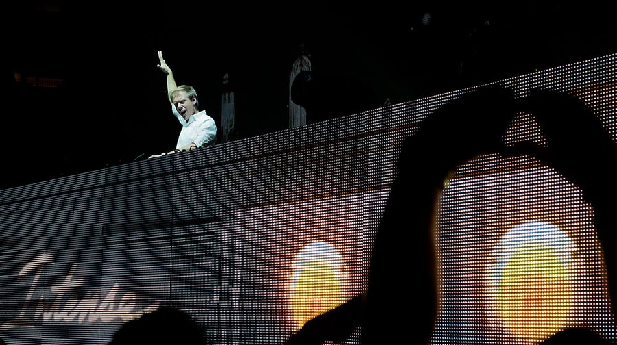 Backstage at Armin van Buuren's Madison Square Garden Explosion