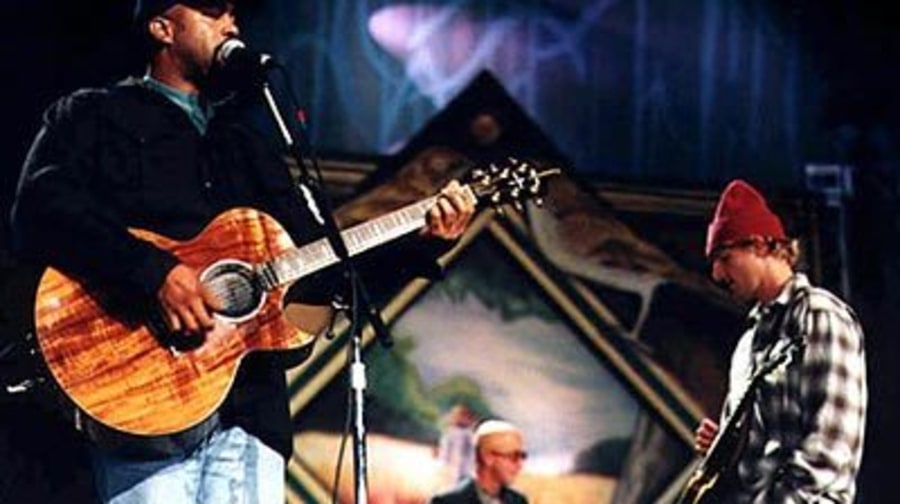 Hootie and the Blow Fish at Farm Aid '98 in Tinley Pk, IL