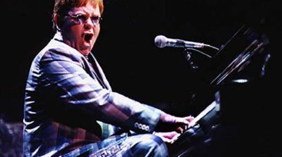 Elton John at the N.W.M. in Tinley Pk, IL