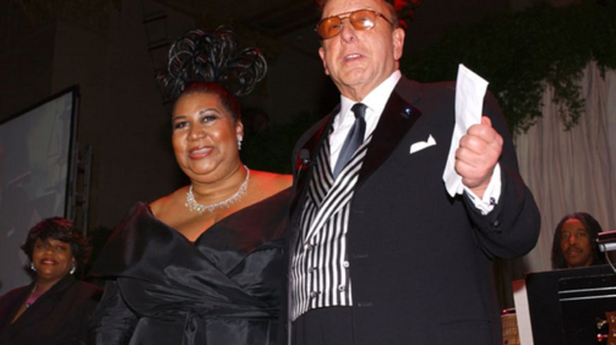 Clive Gallery: Clive and Aretha - Feb 22, 2003