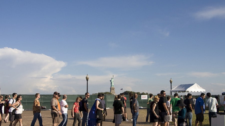 All Points West: 1: CROWD LINE