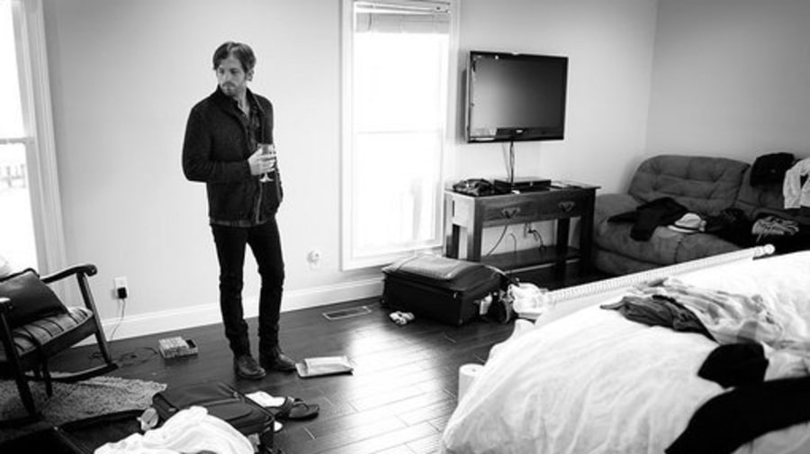 Caleb Followill In His Bedroom