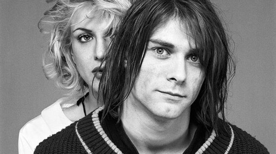 Kurt Cobain and Courtney Love, 1992