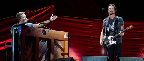 Watch Eddie Vedder, Chris Martin's Joint Global Citizen Set