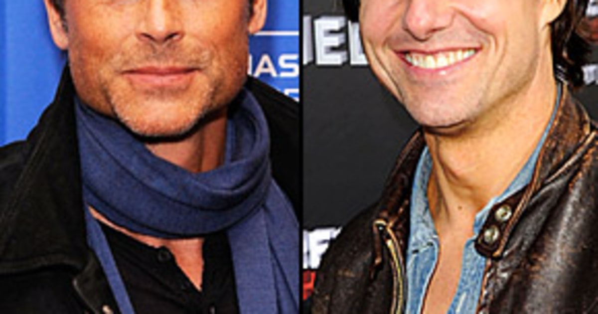 Rob Lowe Tom Cruise Was "Robotic," Charlie Sheen a "Nerd" in 80s Us