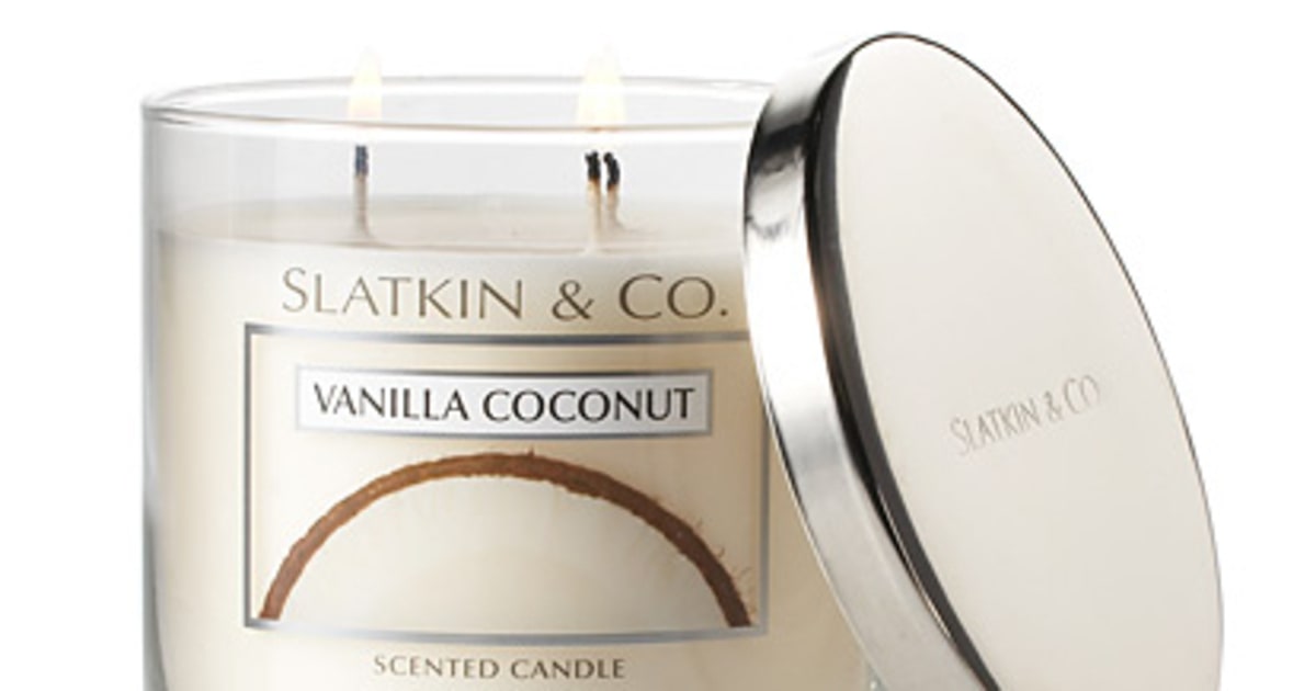 Slatkin & Co Vanilla Coconut Candle 12 Best Coconut Scented Beauty