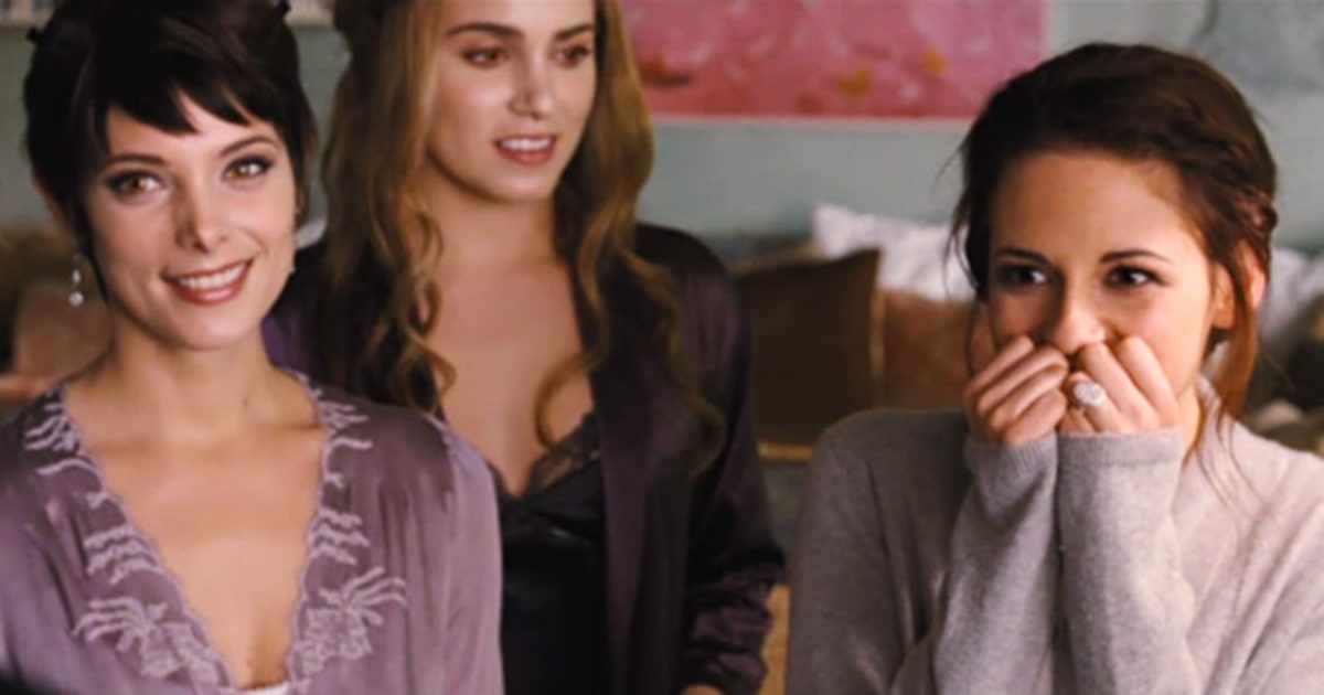 Wedding Day Jitters Breaking Dawn Wedding Album Us Weekly