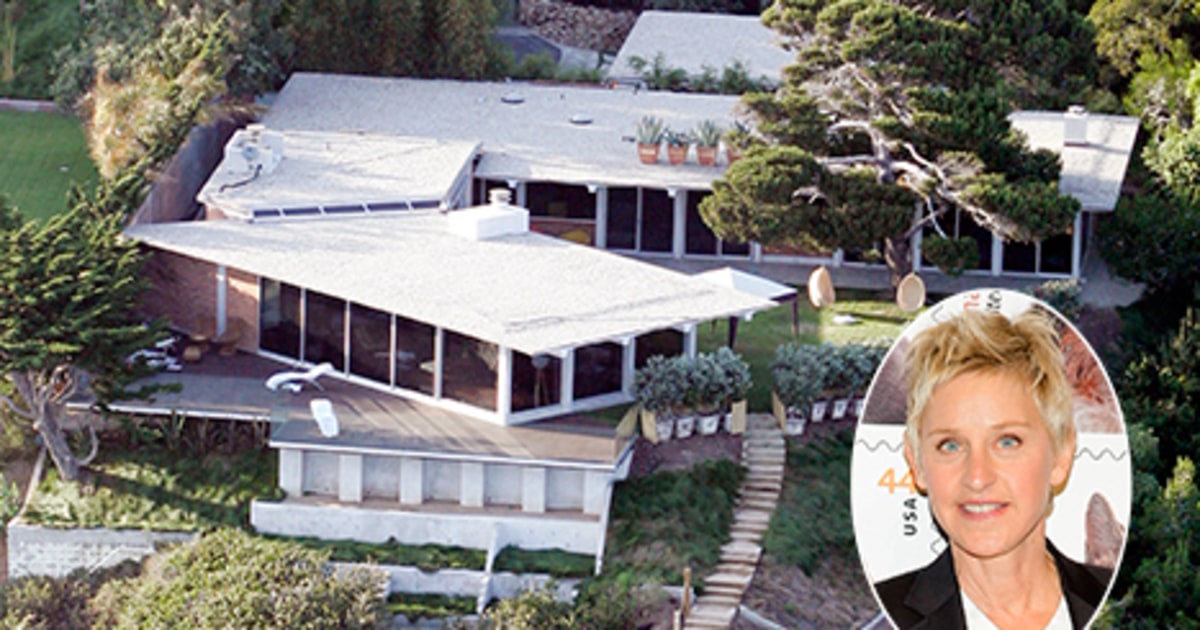 Ellen DeGeneres Buys Brad Pitt's Malibu Mansion for 12 Million Us Weekly