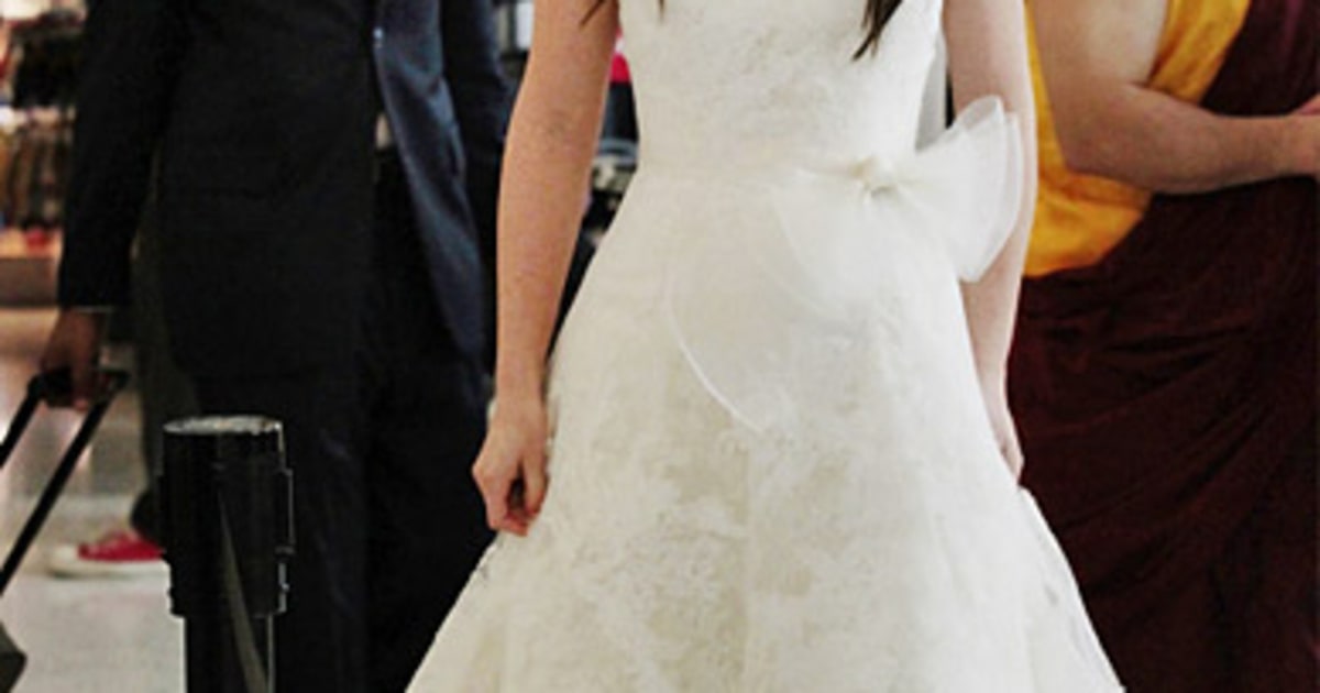 Leighton Meester Celebrity Wedding Dresses TV &amp; Movies