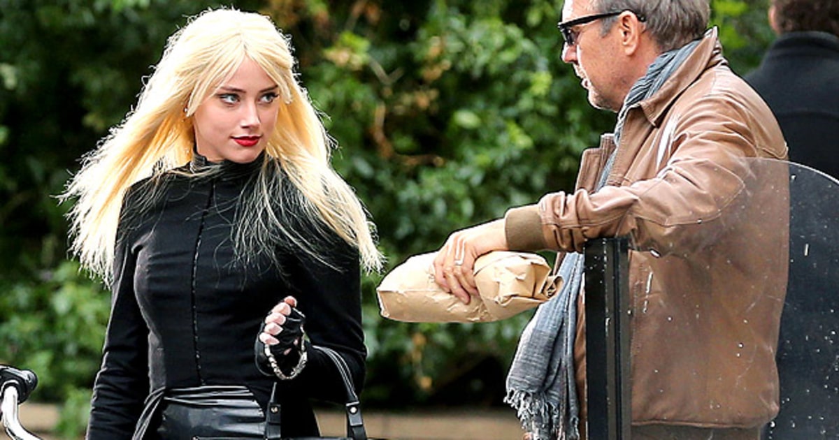 Amber Heard Seen and Heard in Paris Hot Pics Us Weekly