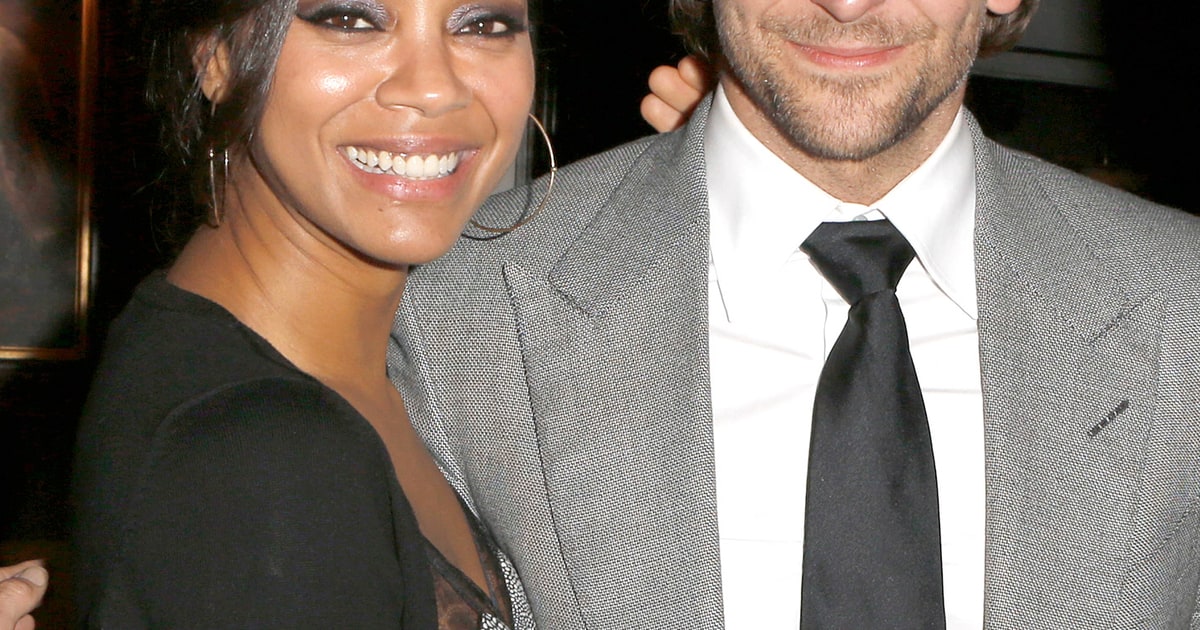 Bradley Cooper and Zoe Saldana Hottest Couples Who Fell in Love on