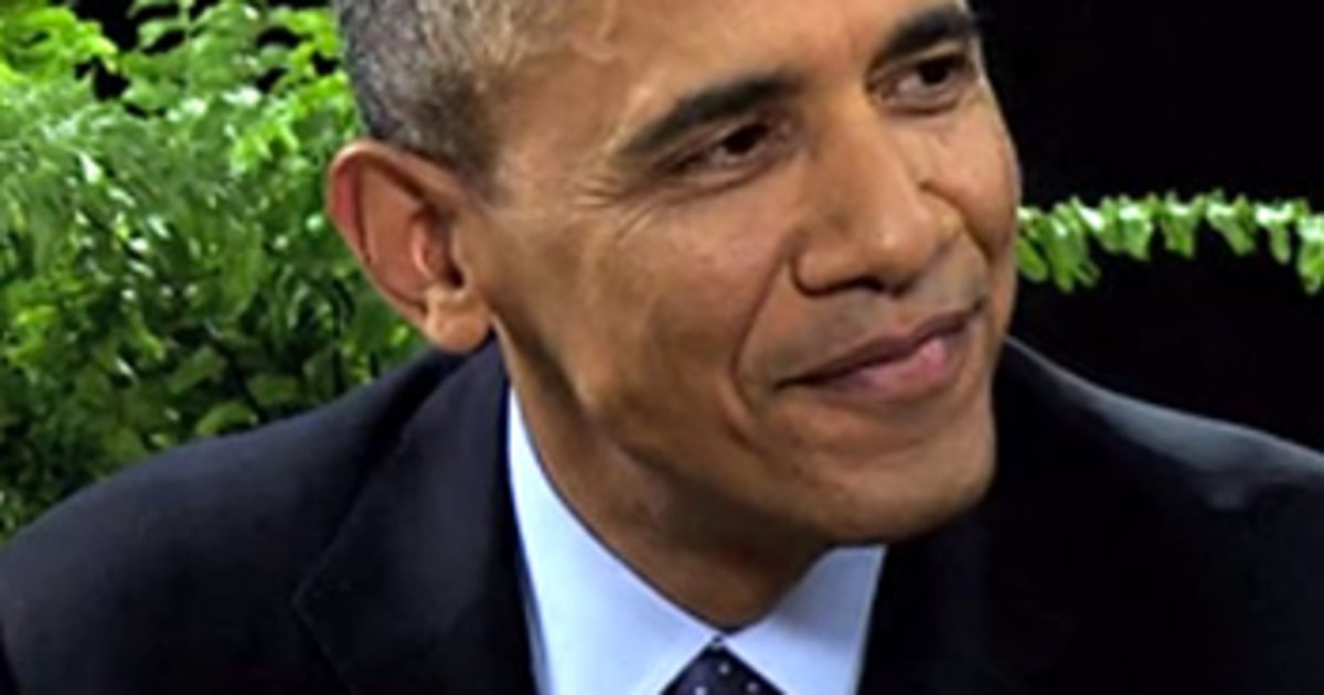 President Obama and Zach Galifianakis on Between Two Ferns Watch Us