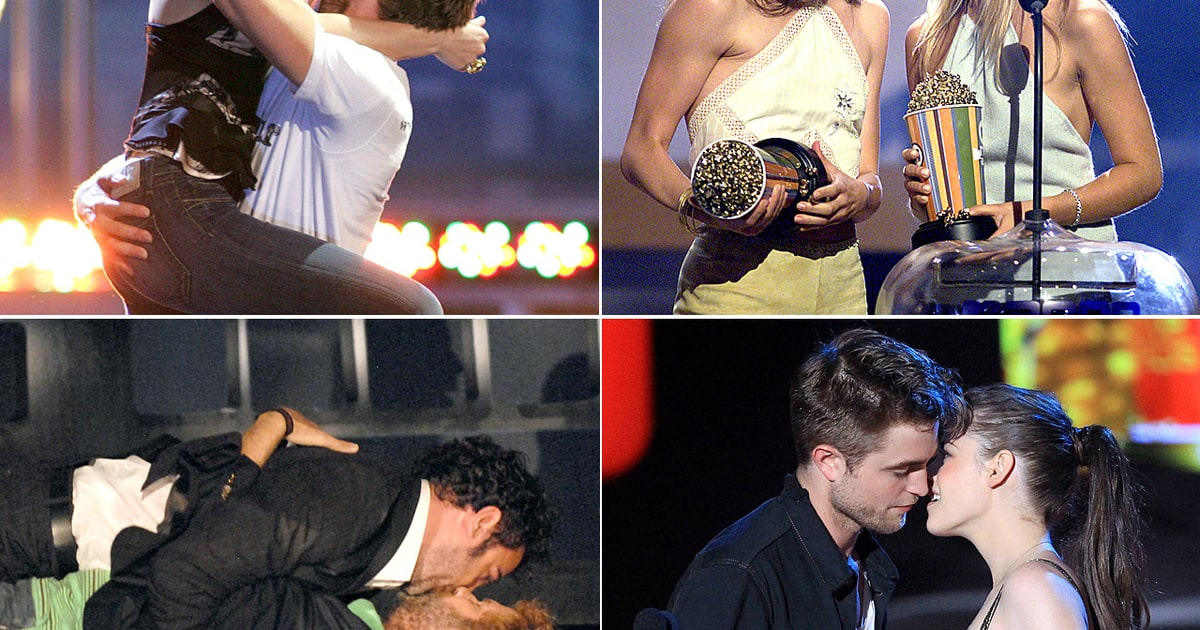 MTV Movie Awards The Best "Best Kiss" Kisses MTV Movie Awards Best