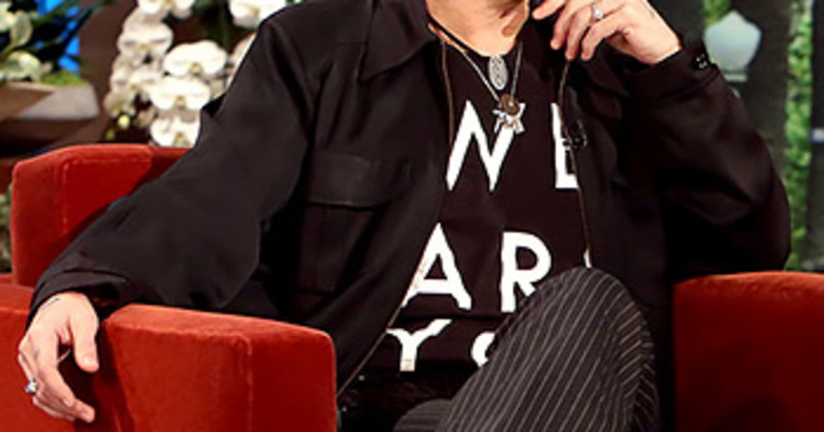 Johnny Depp on Ellen DeGeneres Star Has Less Rage, Plays True/False