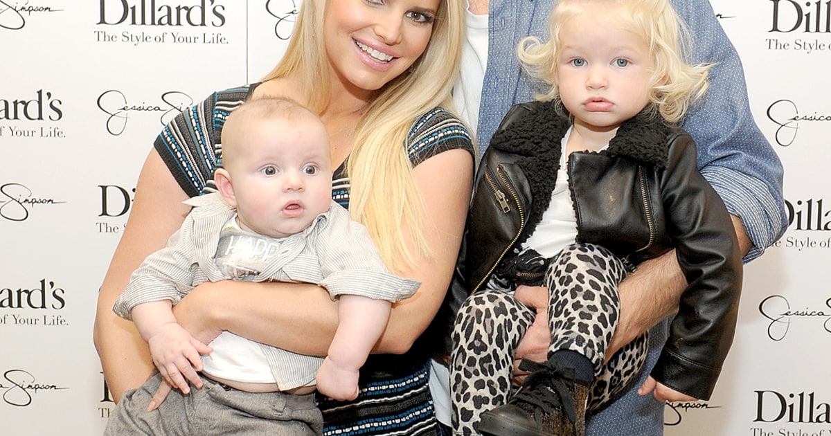 Jessica Simpson HandsOn Celebrity Parents Us Weekly