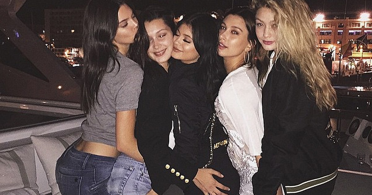 Kendall, Kylie Jenner Party With Gigi, Bella Hadid in Monaco: Photos