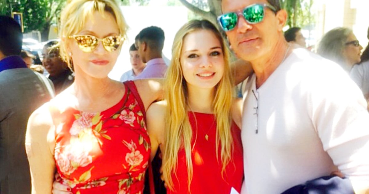Melanie Griffith, Antonio Banderas Reunite at Daughter's