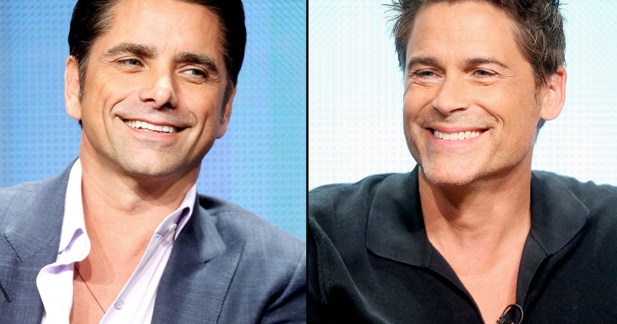 John Stamos Heckles Rob Lowe, Jokes About Secret Love Affair Us Weekly