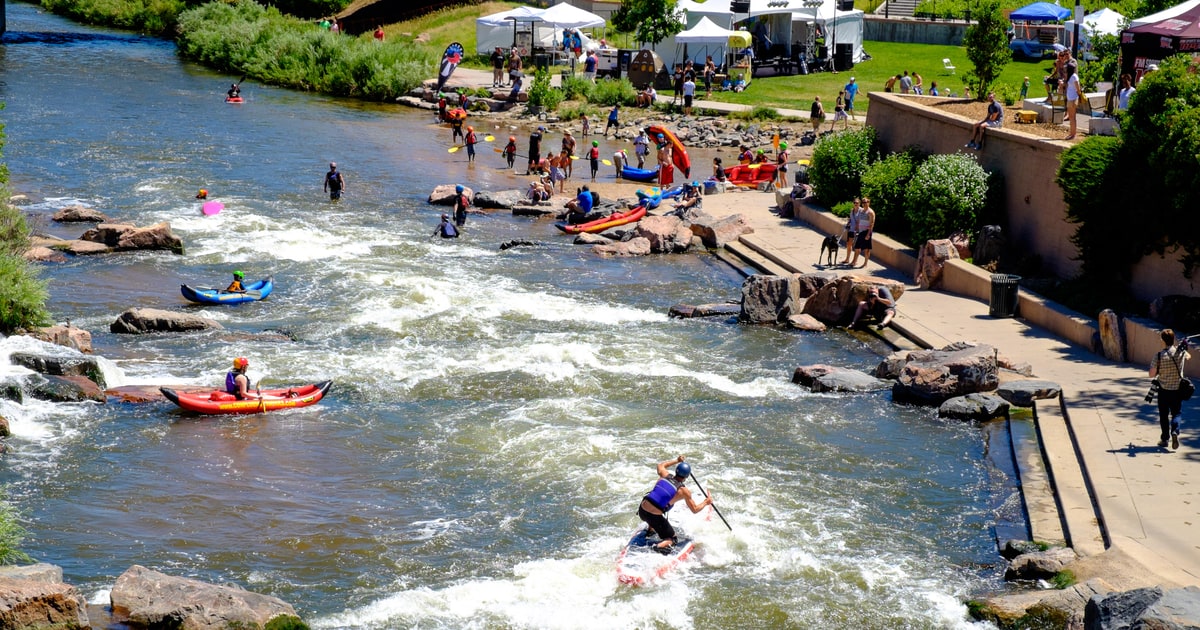 Run the Rapids at Denver's Confluence Park Pushing the City Limits