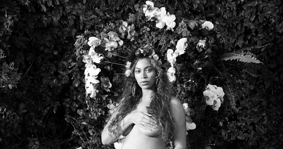 Beyonce Goes Naked After Twins Announcement Photos Us