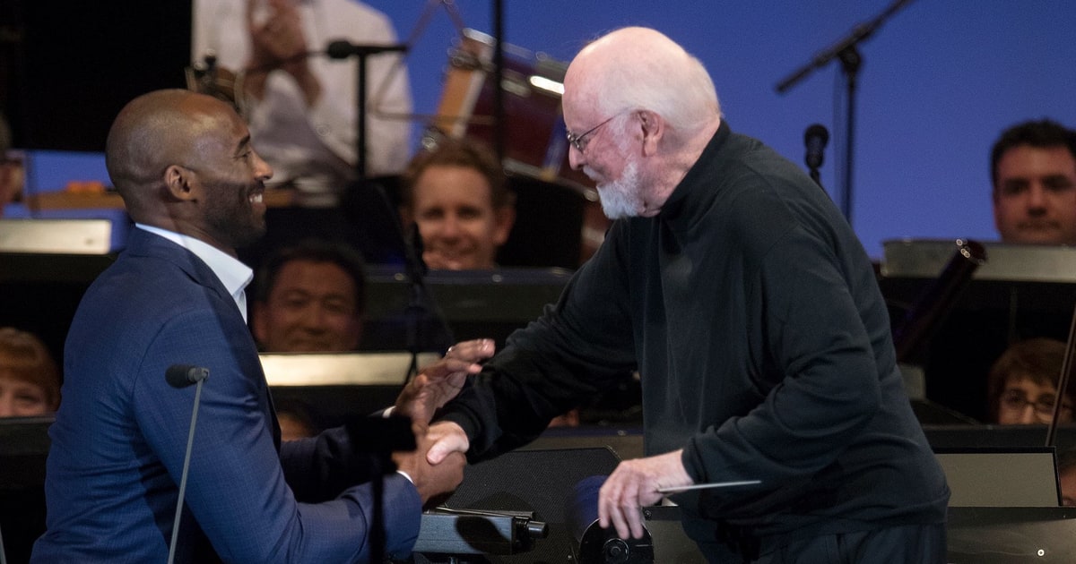 Kobe Bryant Recites 'Dear Basketball' Ode With John Williams Rolling