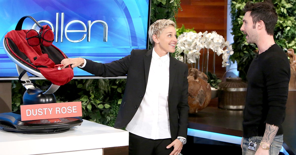 Adam Levine Ellen DeGeneres Basically Named My Daughter Dusty Rose