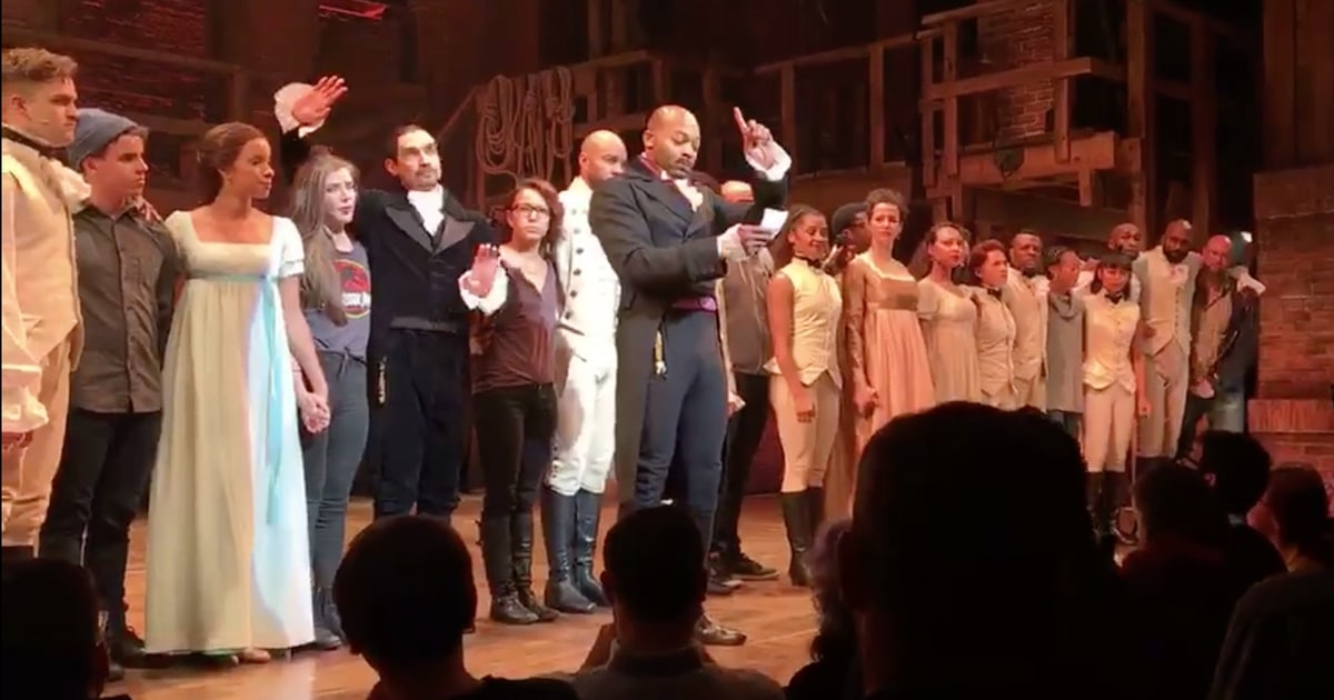 Watch 'Hamilton' Cast's Powerful Plea to Mike Pence Rolling Stone