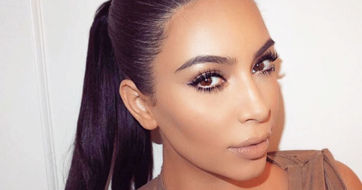 Kim Kardashian Only Shampoos Her Hair Twice a Week Us Weekly