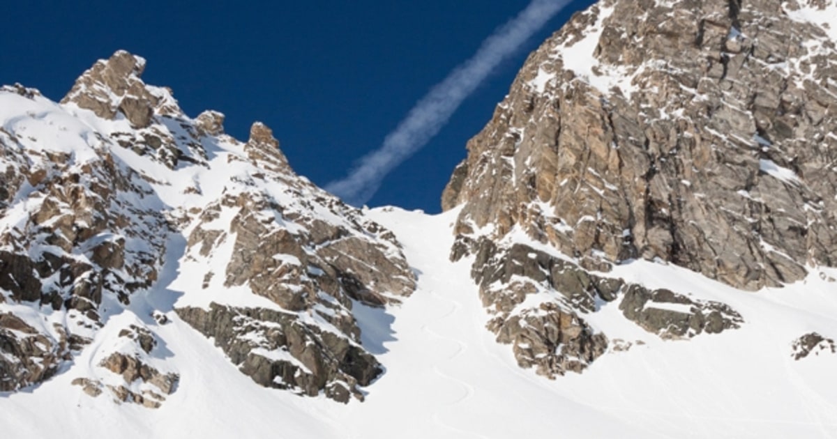 Big Couloir (Big Sky, MT) The Best Ski Runs in America Men's Journal