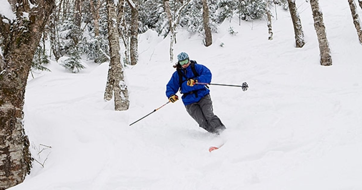 Bruce Trail, Mount Mansfield, Stowe, VT The Best Backcountry Skiing