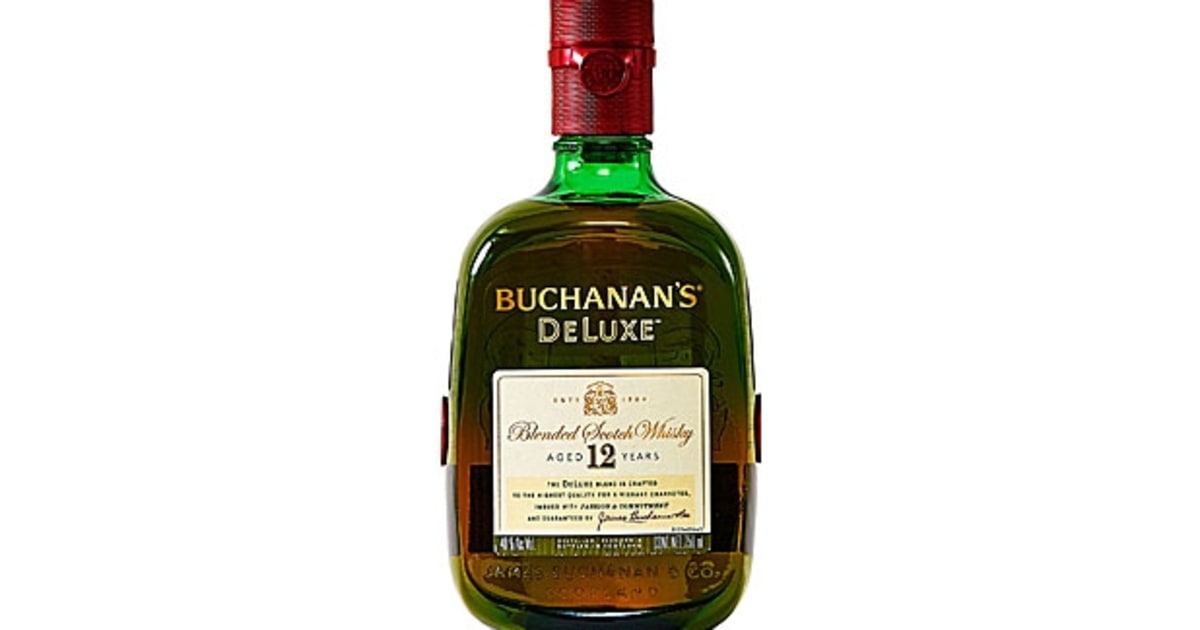 Buchanan's 12 Year Old Blended Scotch DeLuxe The Best Blended
