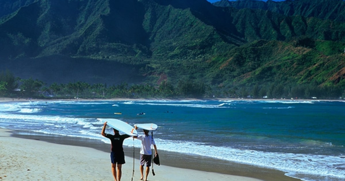 Hanalei Bay North Shore, Kauai, Hawaii The 65 Best Surf Spots in the