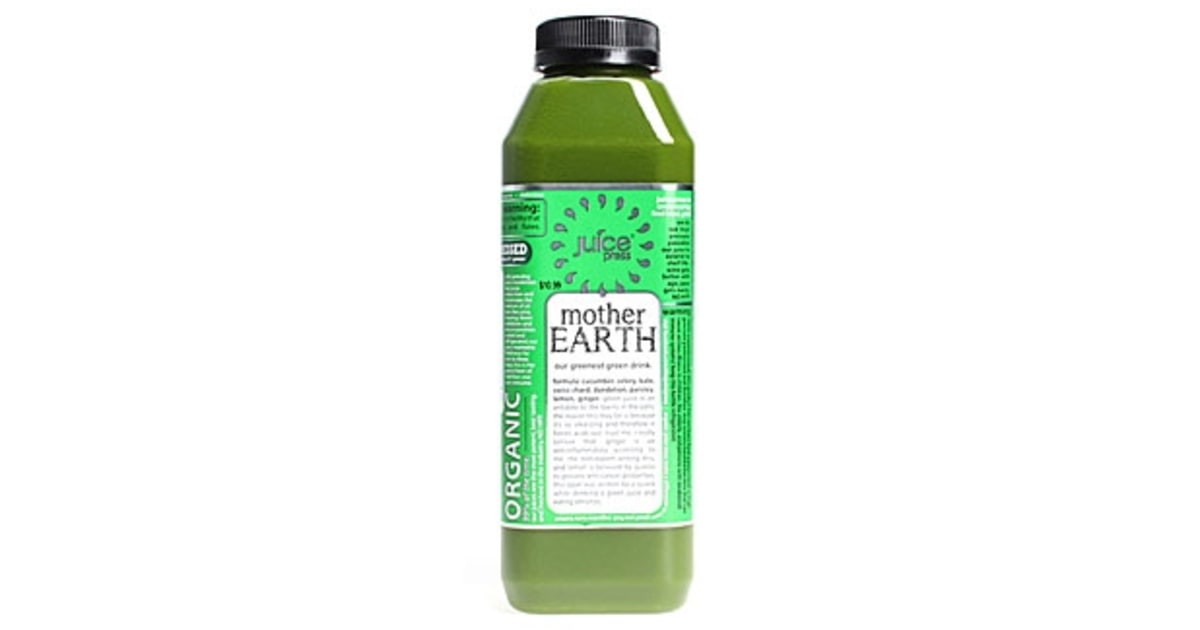 Juice Press’ Mother Earth The Best Green Juice You Can Buy in a