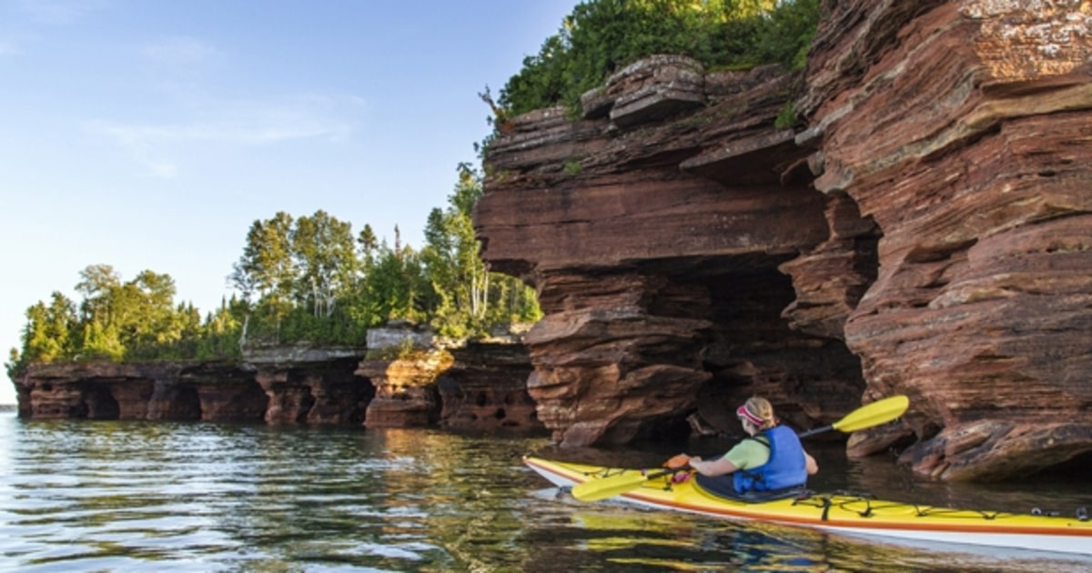 Kayak the Apostle Islands 50 LastMinute Summer Vacation Ideas Men