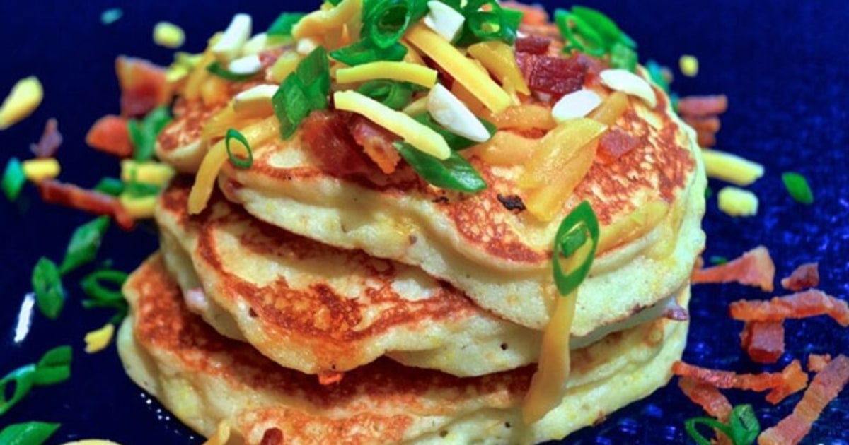 Papa Tom Yellow Stone Ground Grits and Bits Pancakes Grits Gone Wild