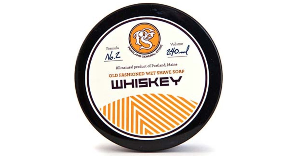 Portland General Store Whiskey OldFashioned Wet Shave Soap The Best