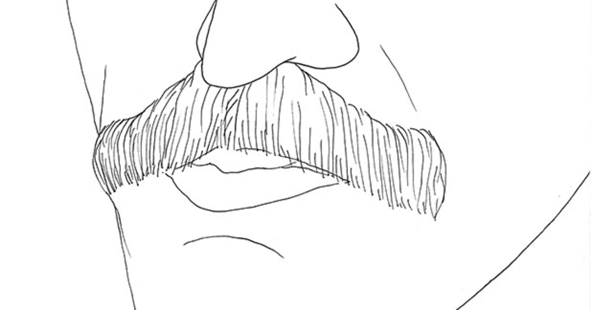 The Chevron How to Grow a Mustache Five Different Ways Men's Journal