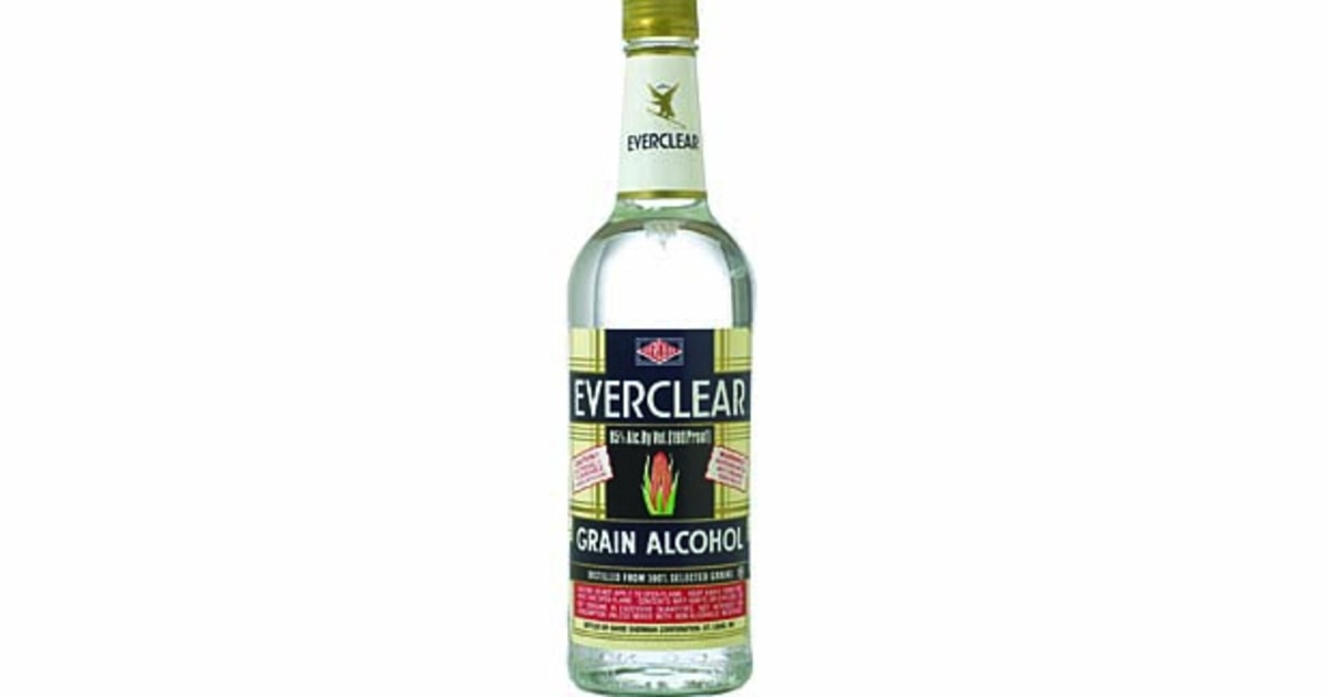 Everclear Grain Alcohol. The World's Strongest Spirits Men's Journal