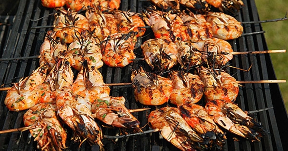 Recipe for Perfect Shrimp Kabobs for Grilling Men's Journal