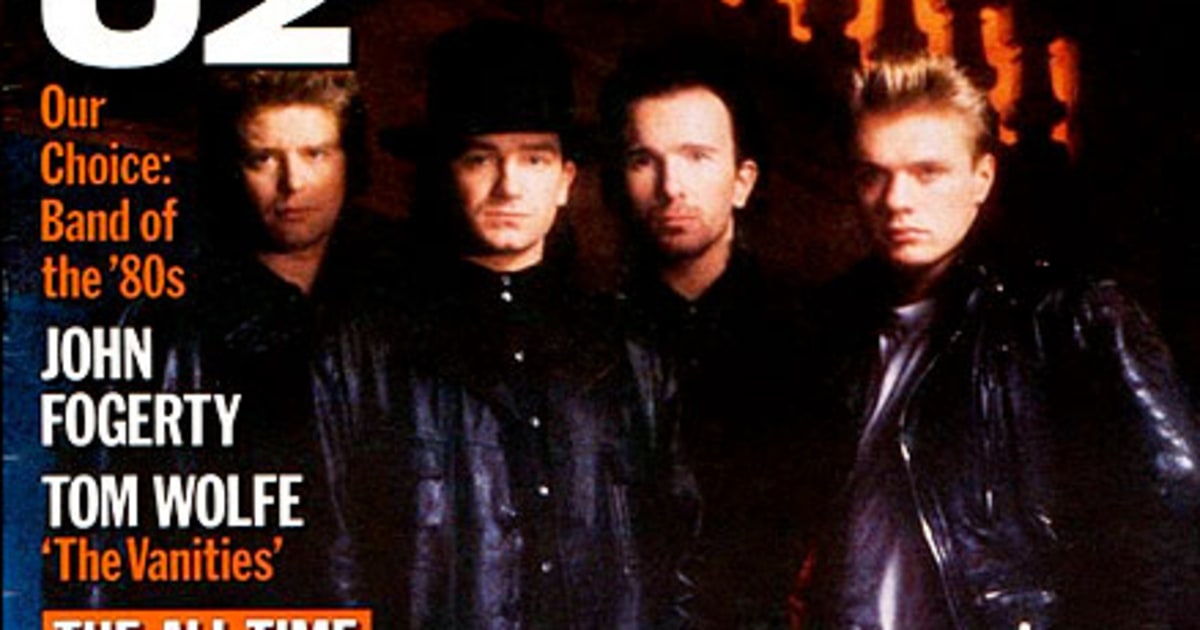 U2 (1985) Gallery The Best BreakOut Bands on Rolling Stone's Cover