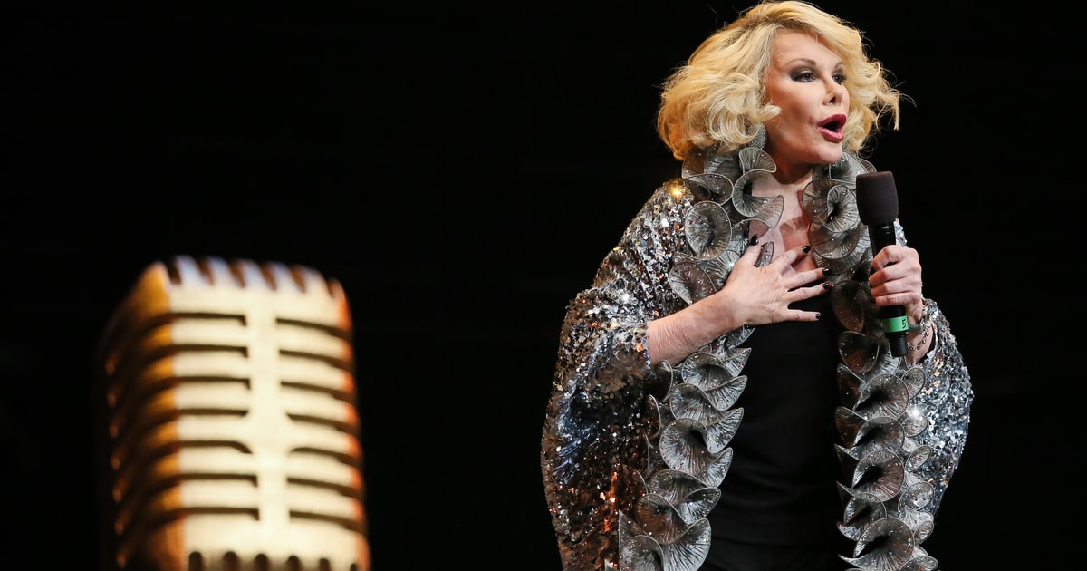 Joan Rivers' Life in Photos Rolling Stone